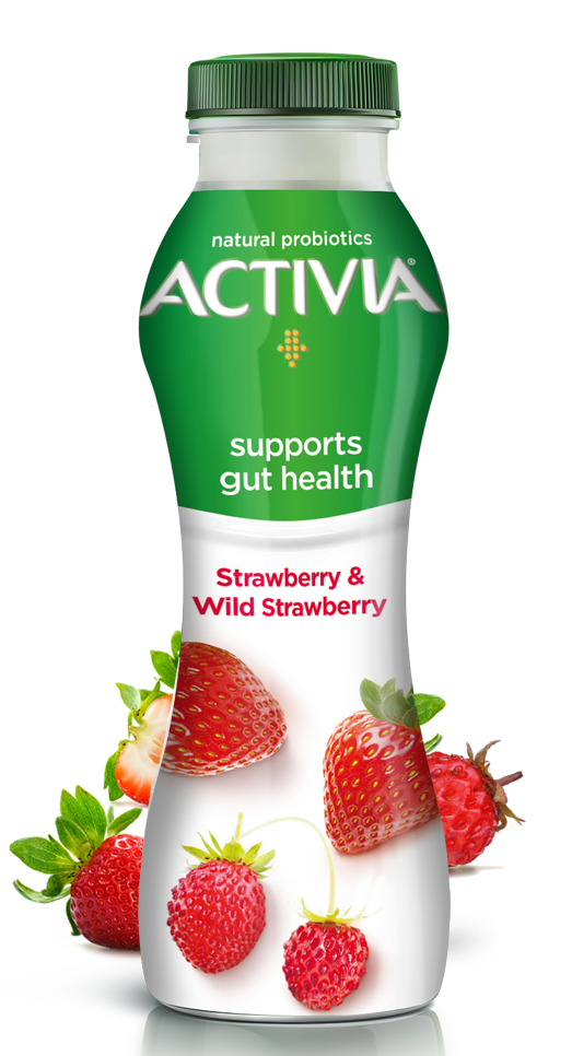 Calories in Activia Strawberry Yogurt and Nutrition Facts